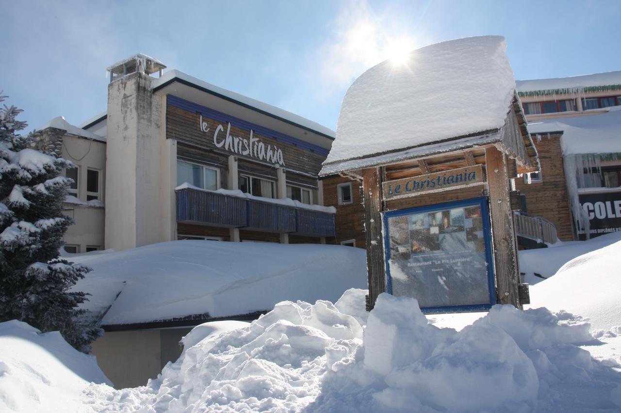 Le Christiania Hotel Saint-Lary-Soulan Kültér fotó